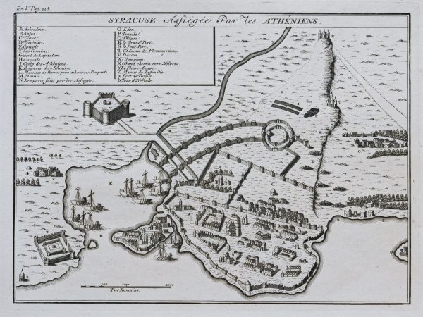 Plan ancien de Syracuse