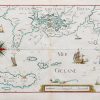 Carte Marine ancienne de Belle-Île