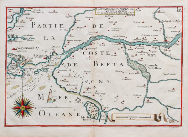 Carte Marine ancienne de Saint Nazaire