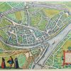 Plan ancien de Namur