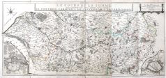 Carte de la Picardie - rivière de la Somme