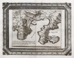 Plan ancien de Villefranche-sur-Mer
