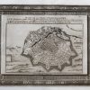 Plan ancien de la ville de Nice