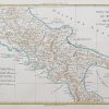 Carte géographique ancienne de Naples