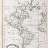 Carte marine ancienne de l’Amérique