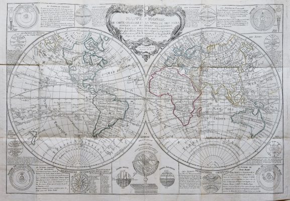 Mappemonde ancienne