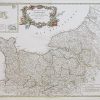 Carte géographique ancienne de la Normandie