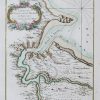Carte marine ancienne du fleuve Kourou