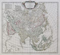 Carte ancienne de l’Asie