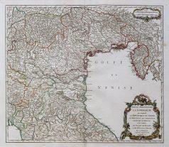 Carte ancienne de la Lombardie