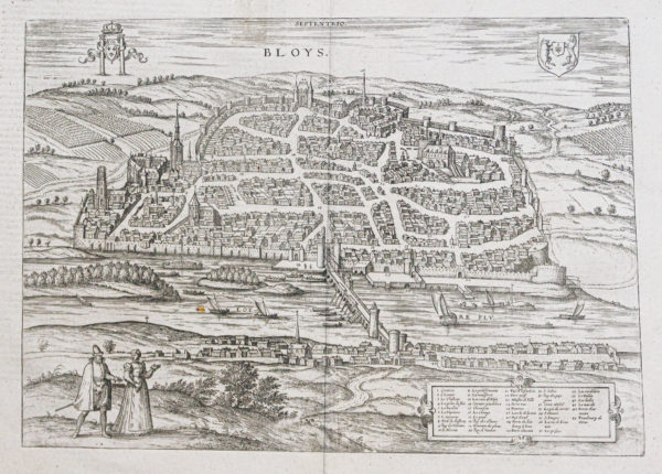 Plan ancien de Blois