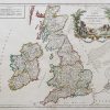 Carte des routes d’Angleterre - Ecosse - Irlande