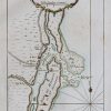 Carte marine ancienne de St Augustin - Floride