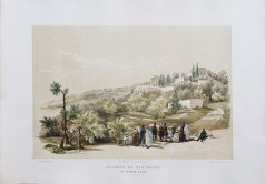 Lithographie ancienne d’Alger