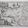 Carte géographique ancienne la Bretagne