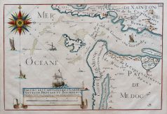 Carte Marine ancienne de Cordouan