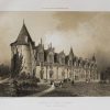 Gravure ancienne du Château de Josselin