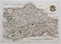Carte ancienne du Diocèse d’Albi