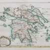 Carte ancienne de la Grèce