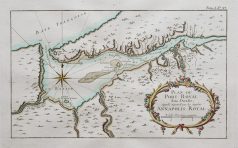 Plan ancien du Port Royal