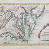Carte marine de la Virginie & Maryland