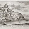 Gravure ancienne du Colosse du Mont Athos
