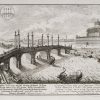 Gravure du Pont Saint-Ange -Rome