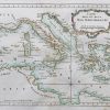 Carte ancienne la mer Méditerranée