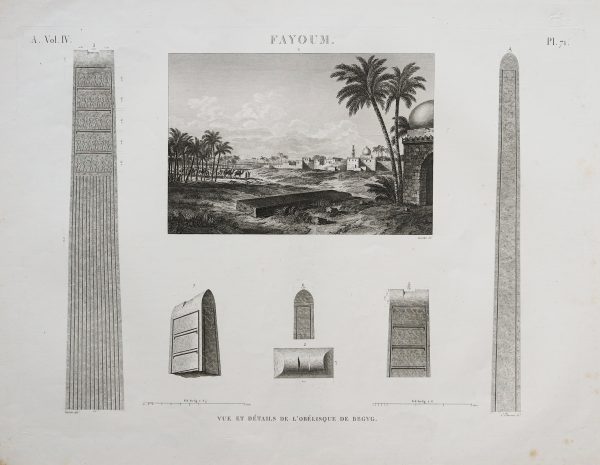 Gravure ancienne de Fayoum