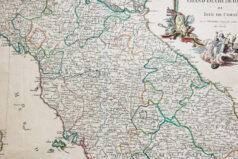 Alternative view of Carte ancienne de Toscane - Corse