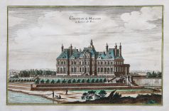 Gravure du Château de Maisons-Laffitte