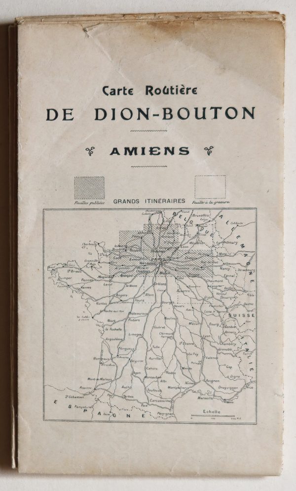 Carte Routière Amiens De Dion Bouton