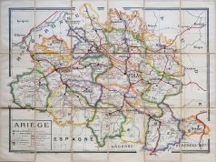 Carte ancienne de l’Ariège