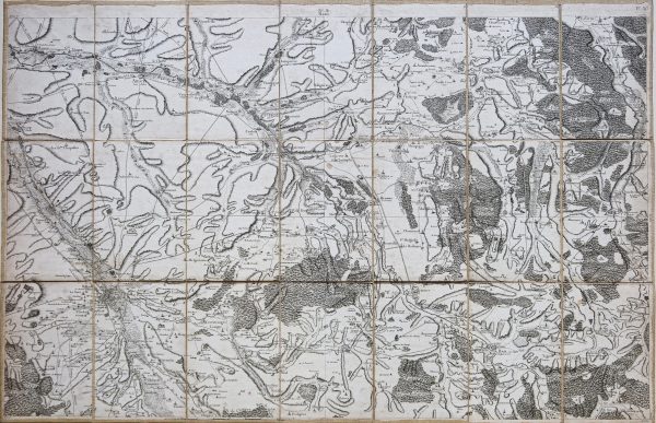 Carte ancienne de Arcis - Troyes