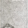 Carte géographique ancienne de la Savoie