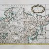 Carte ancienne de la Sibérie - Moscou
