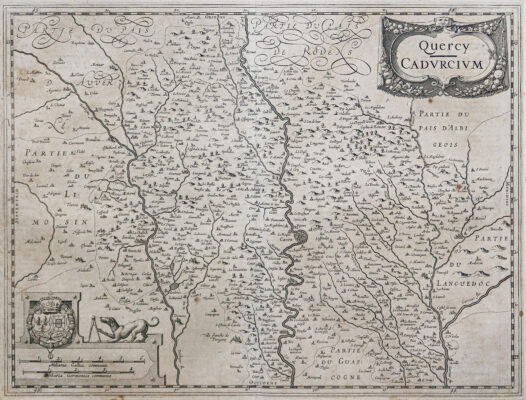 Carte ancienne du Quercy