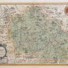 Carte géographique ancienne du Bourbonnais