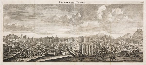 Panorama ancien de Palmyre - Syrie