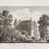 Gravure ancienne du Château de Chaumont-sur-Loire