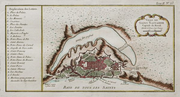 Plan ancien de Saint Salvador