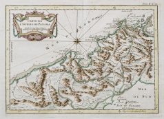 Carte marine ancienne de Panama