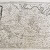 Carte géographique ancienne de Chartres