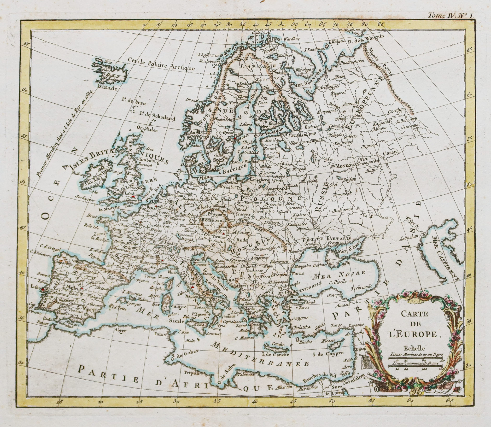 Carte Ancienne De L'Ohio 1939 - Reproduction Vintage - Toile Prête à Accrocher