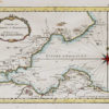 Carte marine ancienne d’Edimbourg