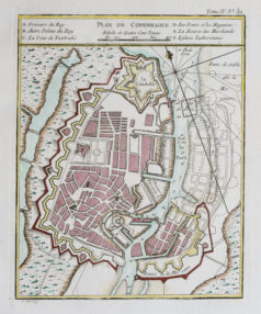 Plan ancien de Copenhage