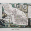 Carte géographique ancienne du département du Nord