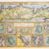 Carte ancienne des Îles grecques
