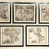Cartes géographiques anciennes du monde et des continents