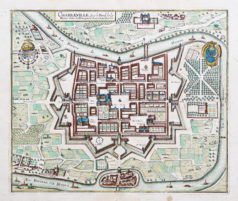 Plan ancien de Charleville-Mézières